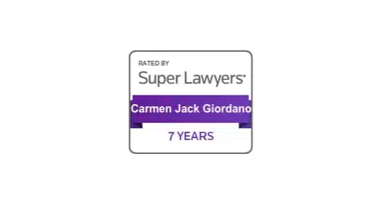 Carmen “Jack” Giordano Selected as NYC Super Lawyer for 7th Straight Year!